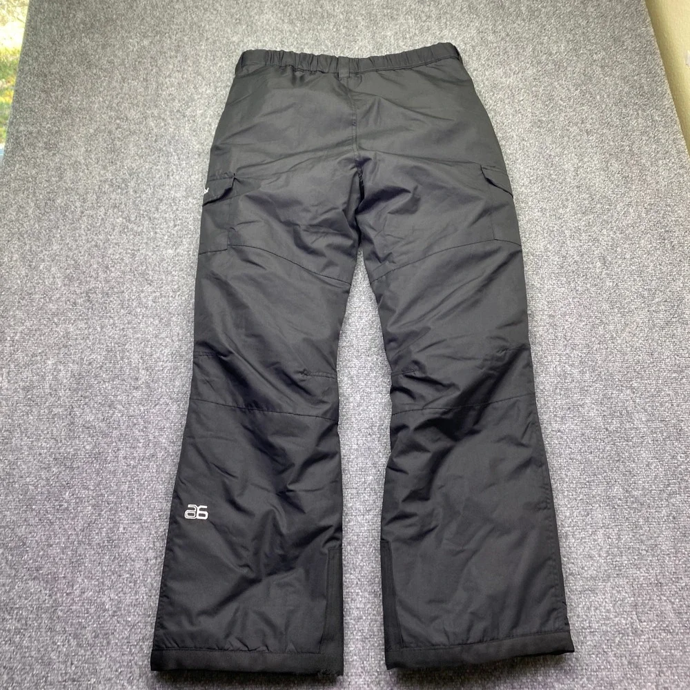 Arctix Youth XL Black Insulated Snow Cargo Pants Style 1540 Ski Snowboard